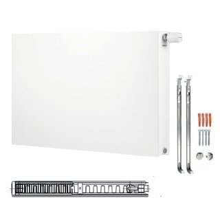 Buderus Heizkörper, Ventil Kompaktheizkörper, Kompakt VC-Plan.2 Typ 21 400x1600 mm (HxL) 7751401316