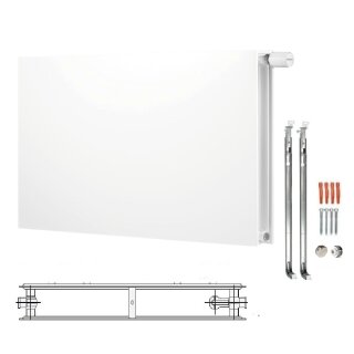 Buderus Heizkörper, Ventil Kompaktheizkörper, Kompakt VC-Plan.2 Typ 20 900x600 mm (HxL) 7751405206