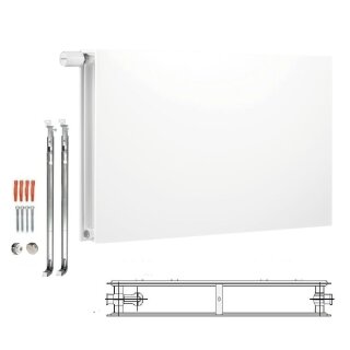 Buderus Heizkörper, Ventil Kompaktheizkörper, Kompakt VC-Plan.2 Typ 20 300x400 mm (HxL) Links 7751406204