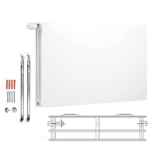 Buderus Heizkörper, Ventil Kompaktheizkörper, Kompakt VC-Plan.2 Typ 30 600x400 mm (HxL) Links 7751409804