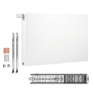 Buderus Heizkörper, Mittelanschlussheizkörper, Kompakt VCM-Plan.2 Typ 22 400x600 mm (HxL) Links 7751507606