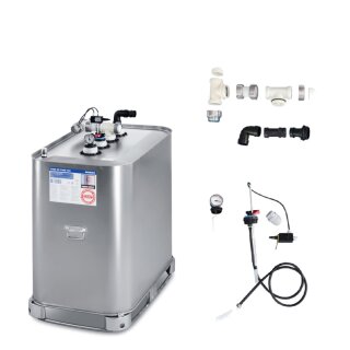 Buderus Schütz Tank im Tank System aus Stahl, doppelwandig, Volumen: 700l inkl. Grundpaket A, green Fuels ready - TIT-STAHL-T101-700l