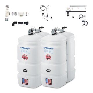 Buderus Schütz 1500 Liter Tank im Tank System aus Kunststoff, doppelwandig, Ausführung: Kompakt, Volumen: 1500l (2 x 750l) inkl. Grundpaket A, Erweiterungspaket B, green Fuels ready - TIT-KO-T102-1500l