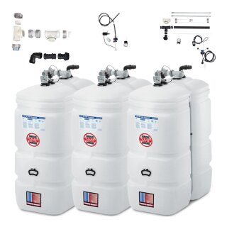 Buderus Schütz 2250 Liter Tank im Tank System aus Kunststoff, doppelwandig, Ausführung: Kompakt, Volumen: 2250l (3 x 750l) inkl. Grundpaket A, Erweiterungspaket B, green Fuels ready - TIT-KO-T103-2250l