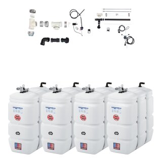 Buderus Schütz 6000 Liter Tank im Tank System aus Kunststoff, doppelwandig, Ausführung: Standard, Volumen: 6000l (4 x 1500l) inkl. Grundpaket A, Erweiterungspaket B, green Fuels ready - TIT-ST-T104-6000l