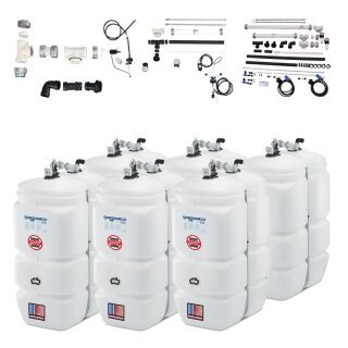 Buderus Schütz 6000 Liter Tank im Tank System 2-Reihig aus Kunststoff, doppelwandig, Ausführung: Kompakt, Volumen: 6000l (6 x 1000l) inkl. Grundpaket A, Erweiterungspaket B, Reihenverbindungspaket CDL, green Fuels ready - TIT-KO-T203-6000l
