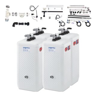 Buderus Schütz 4000 Liter Tank im Tank System 2-Reihig aus Kunststoff, doppelwandig, Ausführung: Spezial, Volumen: 4000l (4 x 1000l) inkl. Grundpaket A, Erweiterungspaket B, Reihenverbindungspaket CDL, green Fuels ready - TIT-SP-T202-4000l