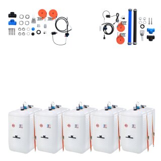 Schütz 5000 Liter Tank im Tank System, Kunststoff, Hochwassergebiet, Zubehör - TIT-HW-T105-5000l