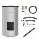 Buderus Speicherpaket M SH180, silber, Warmwasserspeicher...
