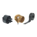 Uponor Ecoflex Thermo Rohranschluss-Set Twin HP, DN25, DA...