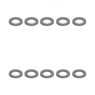 Dichtung 18,6mm x 11,5mm x 1,5mm (10 Stück) - 87101031210
