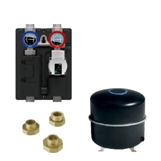 Buderus Zubehörpaket MZ-Set KB182/192, Heizkreis-Set HS32/7.5 MM100 BU (ungemischt), Ausdehnungsgefäß BU-H 80l, Adapter 50 kW - 7739624869