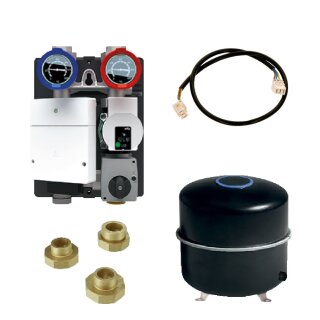Buderus Zubehörpaket MZ-Set KB182/192, Heizkreis-Set HSM32/7.5 MM100 BU (gemischt), Ausdehnungsgefäß BU-H 80l, Verbindungsleitung EMS, Adapter 50 kW - 7739624870