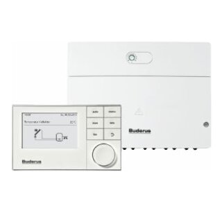 Buderus/Bosch Solar-Autark-Set SC300/SM200 mit Bedieneinheit SC300 und Solarmodul SM200 - 7739602105