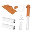 Buderus Abgaspaket DO 80/125 rot, Grundbausatz DO,...