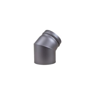 Buderus Abgasbogen RLU DIN1298 45 Gr schwarz 773660982