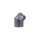 Buderus Abgasbogen RLU DIN1298 45 Gr schwarz 773660982