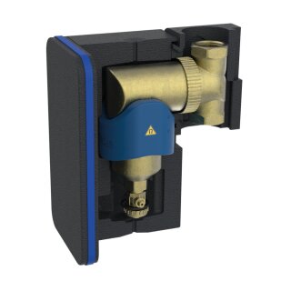 Buderus Magnetit-/Schlammabscheider, 3/4", Innengewinde, Isolierung, max. 1,3 cbm/h - 7738319547