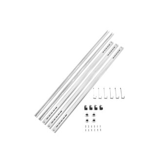 Buderus Aufdachmontage Grund-Set für 3 Kollektoren SKR10 CPC / SKR5, Pfanne/Ziegel mit Sparrenanker-Set - 7739610098