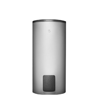 Buderus Warmwasserspeicher SH290 RS-B, silber, emailliert, für Wärmepumpen, monovalent