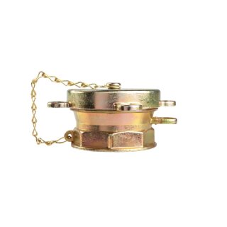 Bosch Füllrohrverschluss für Heizöl, Messing, G 2" IG x G 2 1/2" AG, konischdichtend