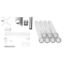 Buderus Abgaspaket GA-K VA, Grundbausatz GA-K 80/125 mit...