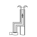 Buderus Abgaspaket GA-K VA, Grundbausatz GA-K 80/125 mit...