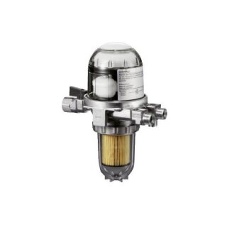 Oventrop Heizölfilter/-entlüfter Toc Duo 3, DN10, 3/8" IG/AG, 5-20µ, Nr. 2142735