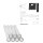Buderus Abgaspaket GA-K PP, Grundbausatz GA-K 80/125 mit Schachtabdeckung PP (Kunststoff), Abgasrohr-Set DN80 10 m - 7739600546