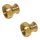 Verschraubungssatz RG 15mm x 1" Pressverbindung für Trinkwasser ohne Dichtungen aus Bronze - 80382300