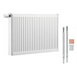 Buderus Hygieneheizkörper Mittelanschluss VCM-Profil Typ 30 900x500 mm H x L, Links 7750211805