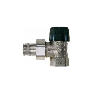 Logafix Thermostatventil TVE15 1/2" Eck, vernickelt