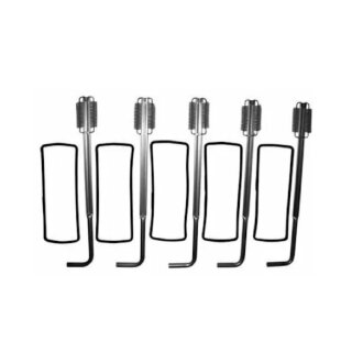 Bosch Reinigungs-Set Nr.1060, 5x Bürste WB5, 5x Dichtung Wartungsdeckel - 7719002502