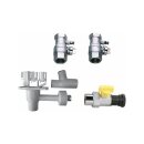 Buderus Anschluss-Set AS5-AP, Aufputz, GA-BS, Siphon-Set,...
