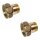Verschraubungssatz 1 1/4" x 35 x 2" für Trinkwasser ohne Dichtungen aus Messing - 80382104