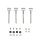 Buderus Dachanbindung/Stockschrauben-Set (4 Stück) SKR/SKN/SKT, Wellplatten/Blechdach -  8718531025