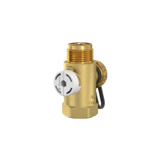 Buderus Logafix Anschluss-Set Airfix Control für Trinkwasser-Ausdehnungsgefäße, G 3/4", bis 180 °C, Messing - 7747201056