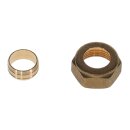 Klemmring inkl. Überwurfmutter 3/4" für...