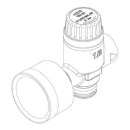 Sicherheitsventil mit Manometer für GB172i-17/24kW...