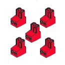Anschlussklemme 2-polig rot (5 Stück) - 87444040920
