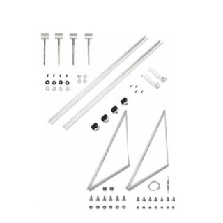 Buderus Grund-Set Aufdach-Aufständerung SKN4.0-s / SKT1.0-s, Schiefer/Schindel, senkrecht - 7736614814