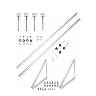 Buderus Grund-Set Aufdach-Aufständerung SKN4.0-w, Wellplatten/Blechdach, waagerecht - 7736614823