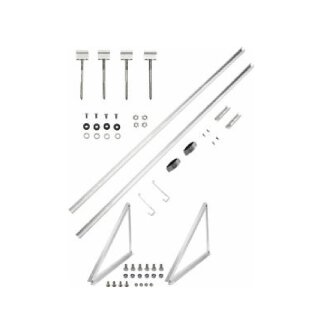 Buderus Erweiterungs-Set SKT1.0-w, Aufdach-Aufständerung, Wellplatten/Blechdach, waagerecht - 7739603173