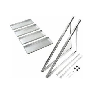 Buderus Grund-Set SKN4.0-s / SKT1.0-s, Flachdach, Beschwerungswanne, senkrecht - 7736614830