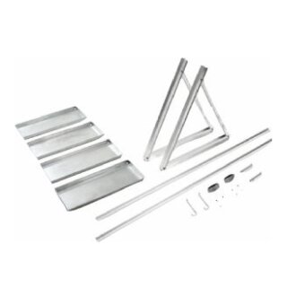 Buderus, Erweiterungs-Set SKT1.0-w, Flachdach, Beschwerungswannen, waagerecht - 7739603175