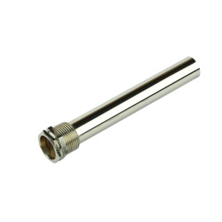 Buderus Tauchhülse 1/2", 95 mm, Messing vernickelt - 5446142