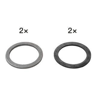Biral Gewindeflansch Z13, 2"xDN32, 20mm (2x10mm) Verlängerung 10mm (2x3mm+D) - 82449919