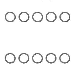 Dichtscheibe 22,2mm x 30mm x 2mm (1"), (10 Stück) - 87101030460