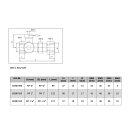 Buderus Logafix Kappenventil MS 3/4" x 3/4"