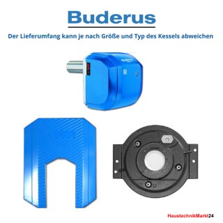 Buderus Ölbrenner Umrüstpaket S115 BE-A 1.1-17 kW Blaubrenner inkl. Kesseltür